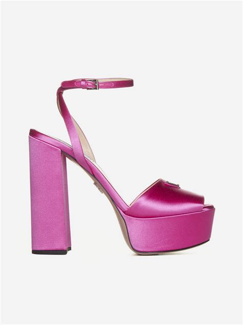 sandali raso prada|prada platform sandals.